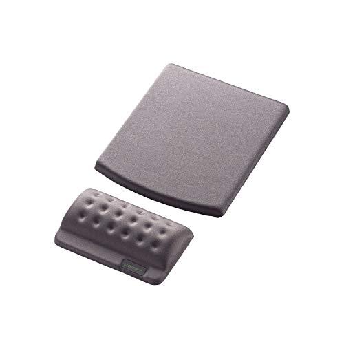 エレコム マウスパッド リストレスト 疲労低減 COMFY グレー MP-114GY | 