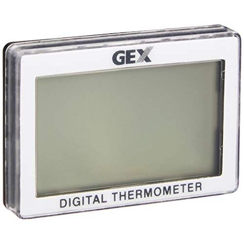 ジェックス GEX AQUA HEATER コードレスデジタル水温計 ワイド 見やすい大画面ディスプレイ 貼るだけ簡単 測定範囲15~35℃ 観 | 