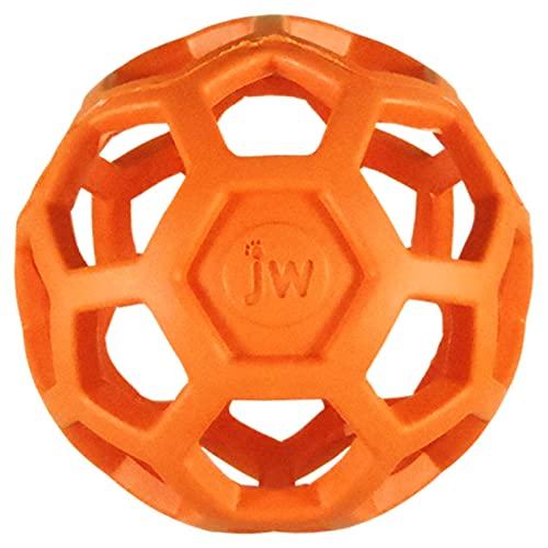 JW Pet Company 犬用おもちゃ ホーリーローラーボール オレンジ 犬 ミニ | 
