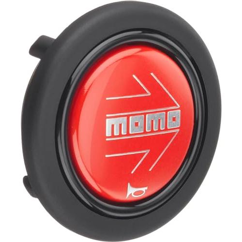 MOMO（モモ） ホーンボタン 【アロー レッド】 ARROW RED （センターリング無し） HB-19 | 
