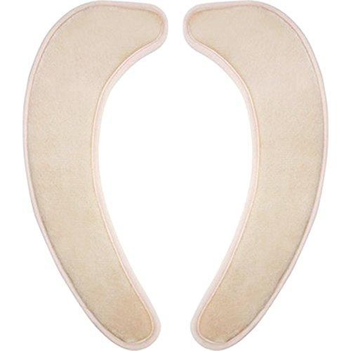 オカトー 吸着 便座シート アイボリー 兼用 便座カバー カラーモードプレミアム シルバー | 