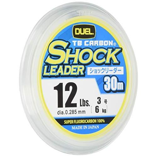 DUEL(デュエル) フロロライン 12Lbs. TB CARBON ショックリーダー30m 12Lbs. ナチュラルクリア H3504 | 