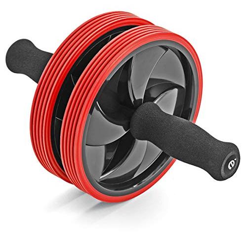 erugam 腹筋ローラー アブホイール エクササイズウイル 静音 スリムトレーナー エクササイズローラー 54129 | 