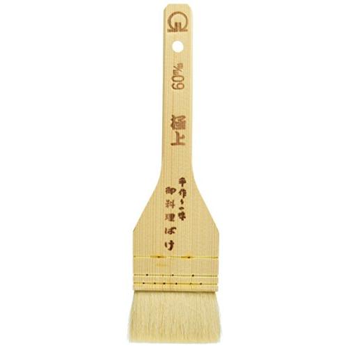 遠藤商事 業務用 木柄極上白ハケ(山羊毛) 60mm BHK36060 | 
