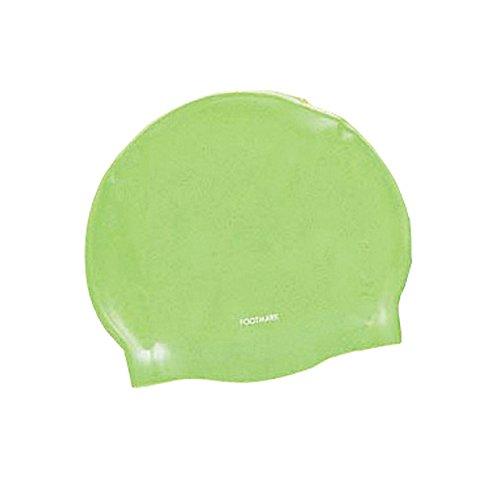 FOOTMARK(フットマーク) 水泳帽 スイミングキャップ スクールシリコン 101117 グリーン(07) フリー | 