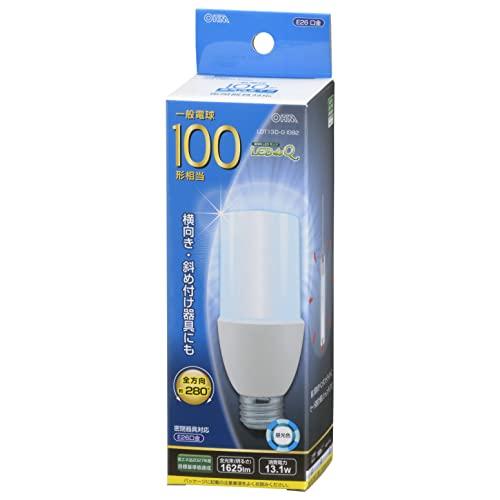 LED電球 T形 E26 100形相当 昼光色 LDT13D-G IG92 06-1933 OHM オーム電機 | 