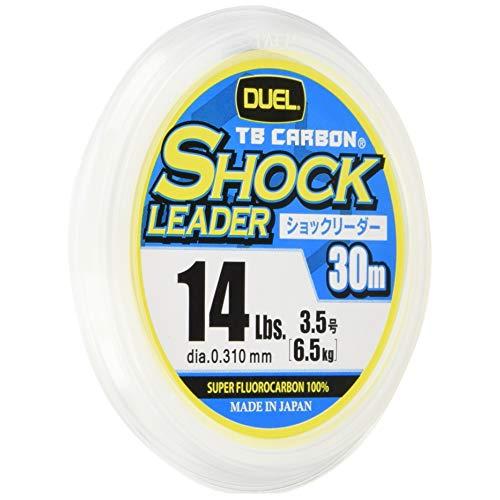 DUEL(デュエル) フロロライン 14Lbs. TBカーボン ショックリーダー 30m 14Lbs ナチュラルクリアー H3556 | 