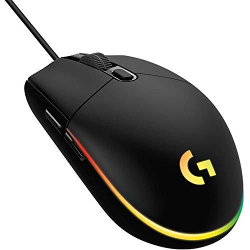 Logitech G ゲーミングマウス 有線 G102 LIGHTSYNC RGB 6個プログラムボタン 85g軽量 G102-BK （Logi | 