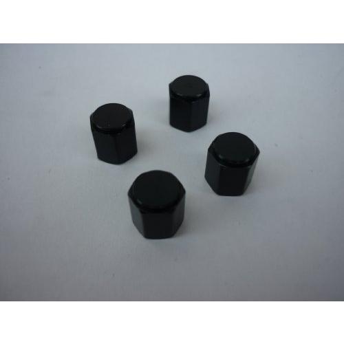 BAL ( 大橋産業 ) エアーバルブキャップ ブラック 4個入 1110 | 