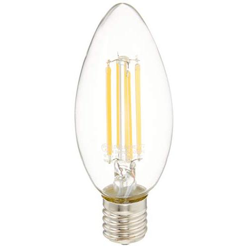 東京メタル工業 東京メタル LED電球 シャンデリア電球タイプ 40W形相当 電球色 口金E17 LDC4LC40WE17-T2-10SET | 