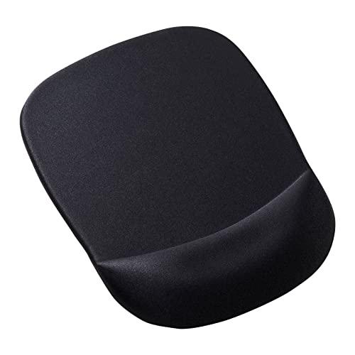 サンワサプライ(Sanwa Supply) 低反発リストレスト付きマウスパッド(ブラック) MPD-MU1NBK2 | 