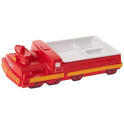 遠藤商事 TKG お子様ランチ皿 D-51 レッド メラミン製 皿取り外し可能 幅×奥行×高さ(mm)300×150×80 質量(kg)0.58 | 