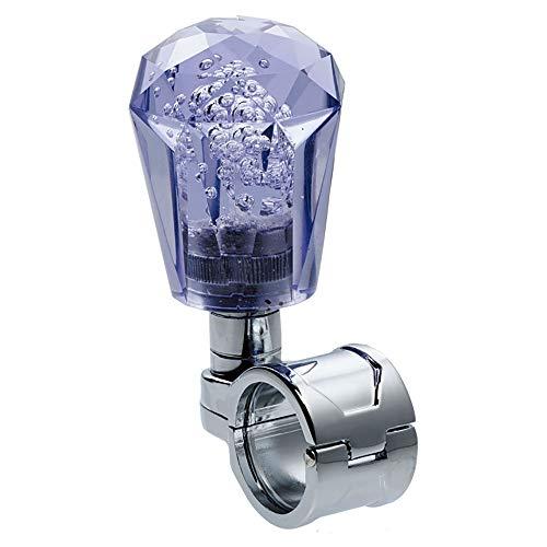 ジェットイノウエ(JET INOUE) ハンドルスピンナー ダイヤカット泡 パープル 506211 ベアリング採用 取付ハンドルサイズ26~32 | 