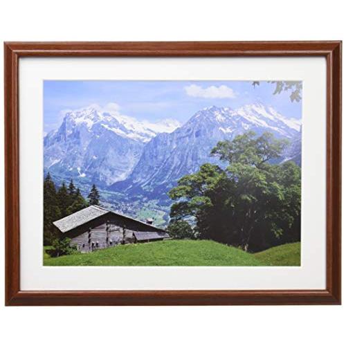 KING 額縁 木製 すずかぜ ブラウン A4 815668 | 