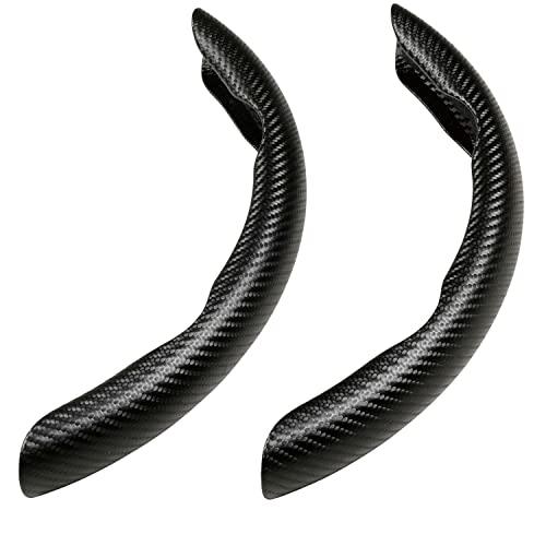 ボンフォーム(BONFORM) ハンドルカバー クイックカーボン 取付簡単 ノンスリップ S・M兼用 ブラック 6996-15BK | 