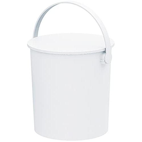 JEJアステージ 座れるバケツ フェルマー ホワイト 20L インテリア雑貨 おもちゃ収納 アウトドア 耐荷重150kg 幅37×奥行33.5× | 