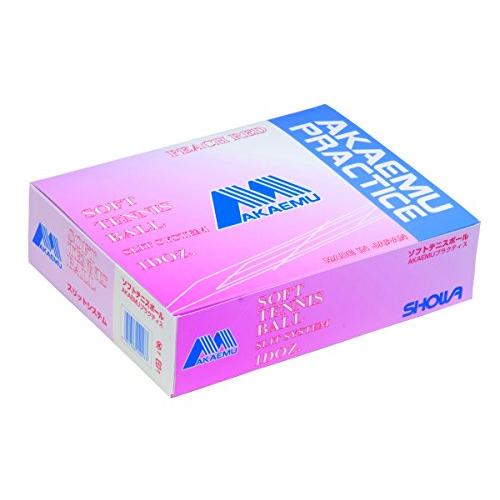 ルーセント(Lucent) アカエムプラクティスボール ピーチレッド 1ダース(12個) M-40100 ピーチレッド | 