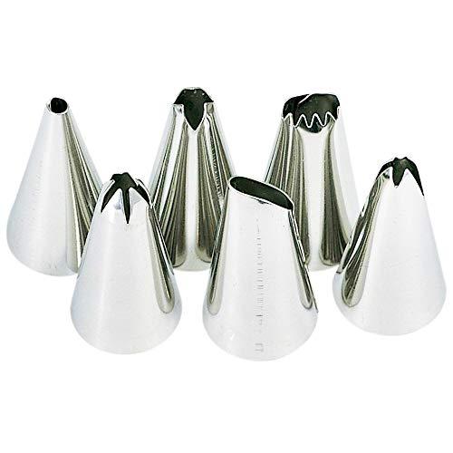 貝印 KAI デコレーション 用 口金 (6個 セット ) Kai House Select 日本製 DL6322 | 