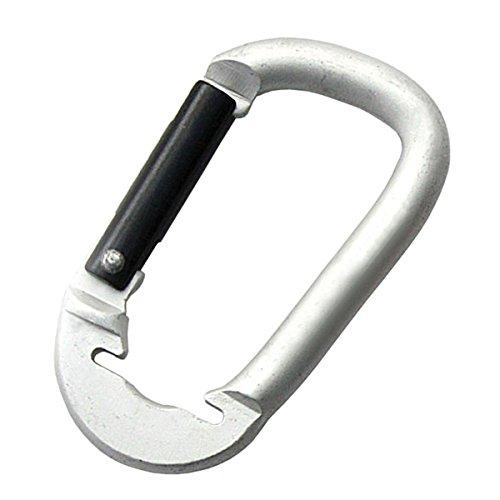 角利産業(KAKURI) アルミカラビナ 6mm 銀 | 