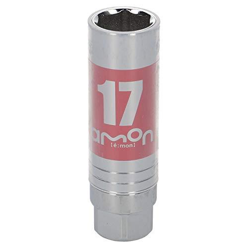 エーモン(amon) アルミホイール用薄口ソケット(キズ防止カバー付) 17mm 差込角サイズ12.7mm 8837 | 