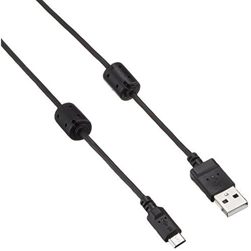 ELECOM デジカメ用USBケーブル microB フェライトコア 0.5m DGW-AMBF05BK | 