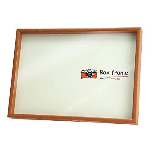 万丈 VANJOH ボックスフレーム A4 ライトブラウン 105238 | 