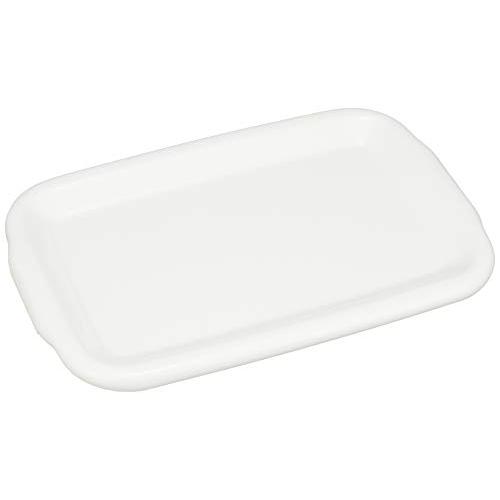 野田琺瑯 蓋 ホーロー 角型 深型 Lサイズ用 日本製 ホワイトシリーズ HFFーL | 