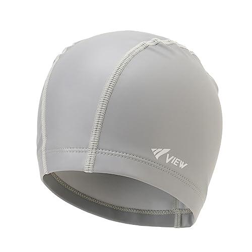 VIEW(ビュー) 水泳 スイミングキャップ スイムキャップ シリコーンコーティングキャップ 大人用 シルバー V146 SL | 