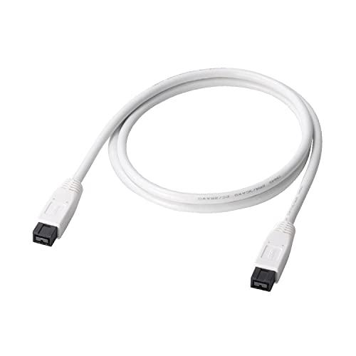 エレコム FireWireケーブル (IEEE1394b 9pin to 9pin) 1m IE-991WH | 