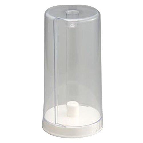 Belca 日本製 キッチンペーパーホルダー スタンドタイプ 幅14×奥行14×高さ27.3cm ホワイト カバー付き ST-PHW | 