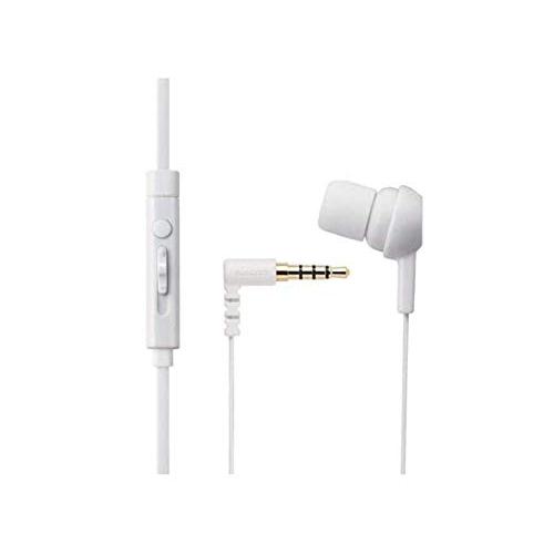 ELECOM モノラルヘッドホン(マイク付) カナル C3520 ホワイト EHP-MC3520WH | 