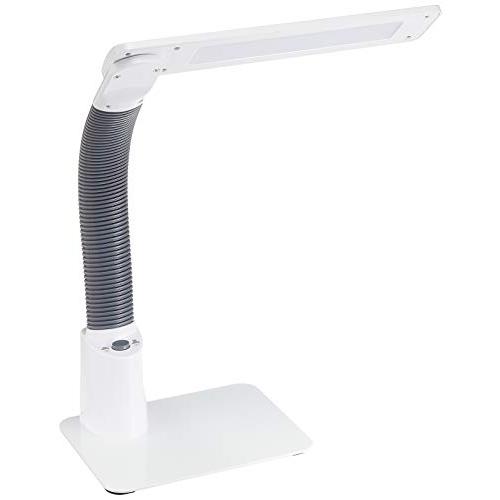 オーム電機 LEDデスクランプライト DS-LS16B-W 07-8316 | 