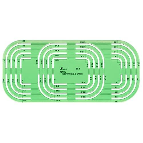 シンワ測定(Shinwa Sokutei) テンプレート コーナー定規 66031 | 
