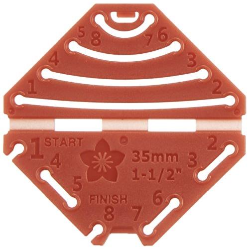 Clover つまみ細工プレート 菱つまみSS 57-459 | 