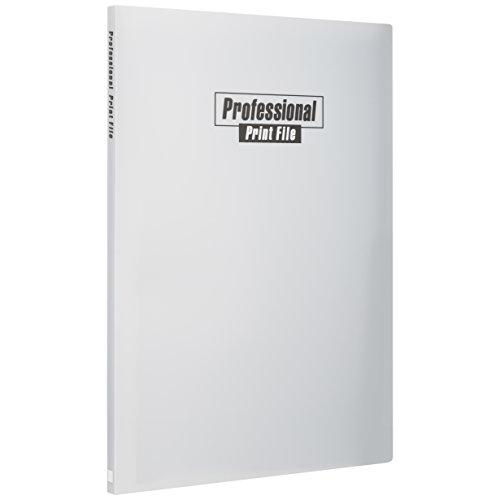 FUJICOLOR ポケットアルバム プロフェッショナルプリントファイル A3 ・ A3ノビ 40枚収納 205101 グレー | 