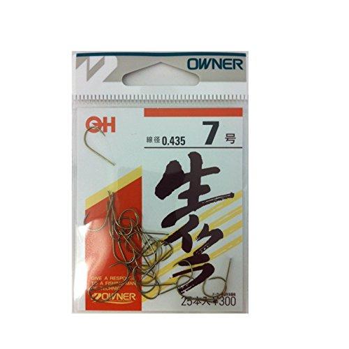 OWNER(オーナー) バラ 生イクラ専用鈎 茶 7号 | 