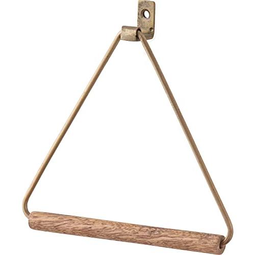 POSH LIVING(ポッシュリビング) タオルかけ アンティークゴールド W19×D3×H19cm 1412513 | 