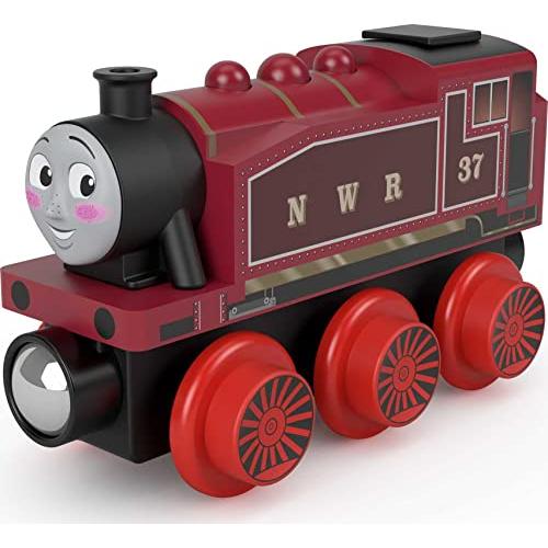 マテル(MATTEL)きかんしゃトーマス 木製レールシリーズ(Thomas) ロージー 【2才~】 HBJ92 レッド | 
