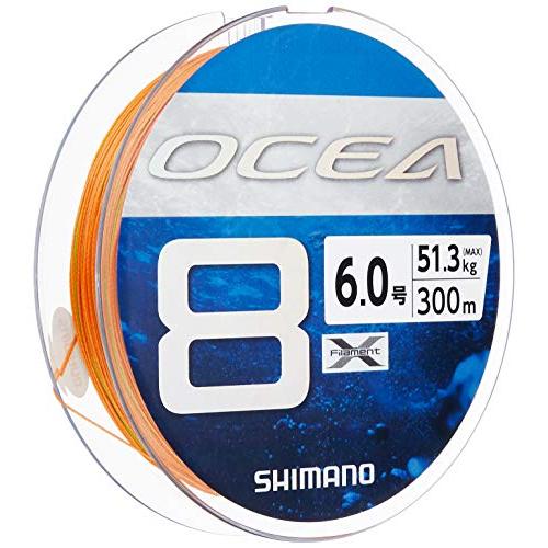 シマノ(SHIMANO) ライン オシア8 300m 6.0号 5カラー LD-A71S 釣り糸 | 