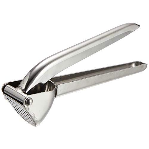 遠藤商事 TKG にんにくつぶし 全長(mm)151 質量(kg)0.114 入れて挟んで握るだけ簡単調理 錆に強いステンレス製で衛生的 洗浄機 | 