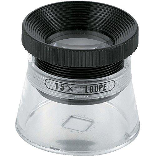 トラスコ中山(TRUSCO) スケールルーペ 目盛付 15倍 Φ35×33 TL-SL15K | 