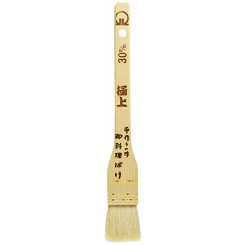 遠藤商事 ハケ・塗り刷毛 業務用 木柄極上白ハケ(山羊毛) 30mm BHK36030 | 