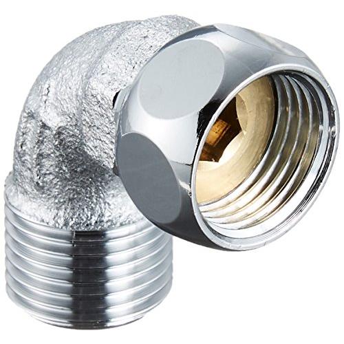 SANEI 配管部品 ナット付ベンリーカンエルボ 袋ナット回転式 パッキン付き G1/2 T204-13 | 