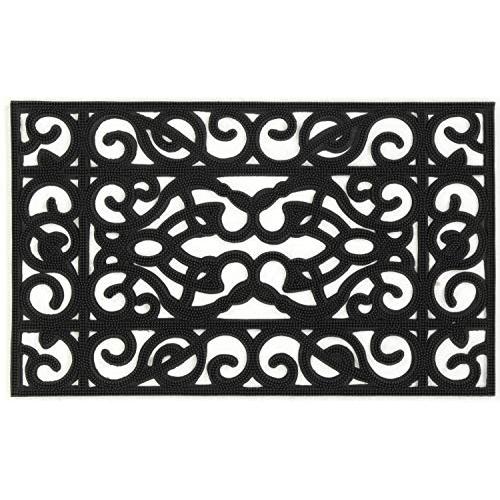 萩原(Hagihara) 玄関マット ラバーマット 屋外用 「CE-8061」 約45X75