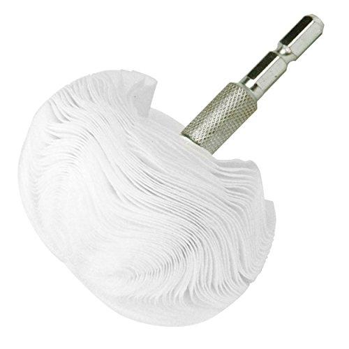 SK11 ツヤ出しアフロ君 不織布バフタイプ 六角軸 電動ドリル/インパクトドライバー用 直径70mm | 