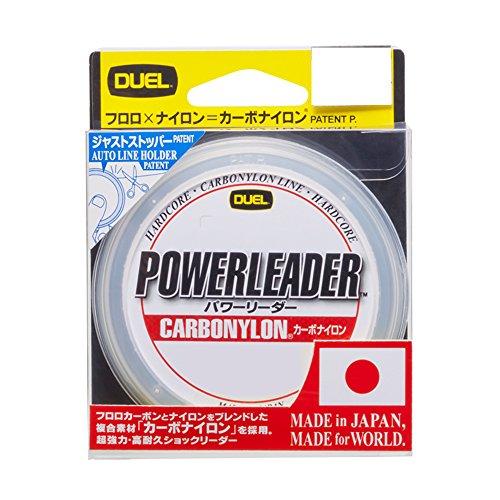 DUEL(デュエル) HARDCORE(ハードコア) カーボナイロンライン 10Lbs. HARDCORE POWERLEADER CN 30m | 