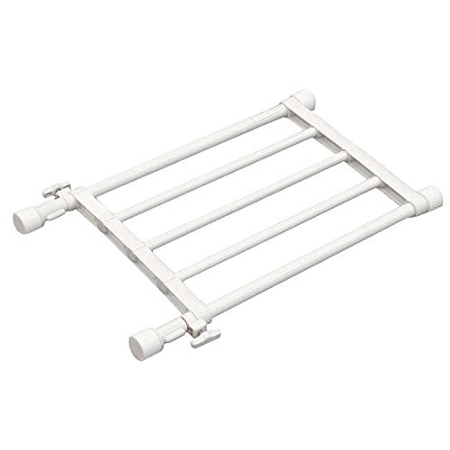 HEIAN SHINDO つっぱり棚 スリムタイプ ホワイト 取付幅35~48cm 耐荷重15~10kg TS-35 平安伸銅工業 | 
