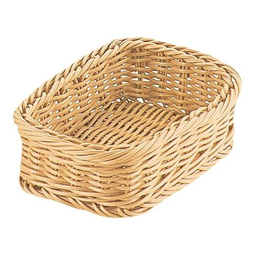 Todai PPラタン 角型バスケット アイボリー 15型 | 