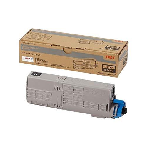 沖データ トナーカートリッジ ブラック TC-C4BK1 | 