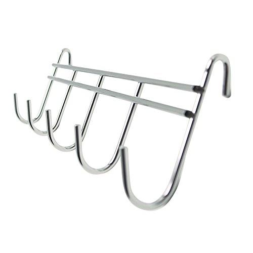 和気産業 5連フック シルバー 240mm クローム EMP-183 | 